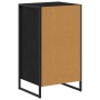 Vitrina Roble Negro 42 x 36 x 75.5 cm Madera contrachapada