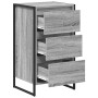 Vitrina Gris Sonoma 42 x 36 x 75.5 cm Madera contrachapada