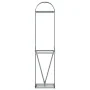Green galvanized steel firewood rack 40x45x170 cm by , Firewood bags and holders - Ref: Foro24-364538, Price: 55,84 €, Discou...