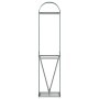Leñero de acero galvanizado verde 40x45x170 cm de , Bolsas y soportes de leña - Ref: Foro24-364538, Precio: 56,68 €