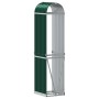Grün verzinkter Stahlholzhalter 40x45x170 cm von , Brennholztaschen und -halter - Ref: Foro24-364538, Preis: 56,68 €, Rabatt: %