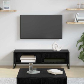 Gabinete de TV Roble Negro 100 x 36.5 x 30.5 cm en Muebles TV | Comprar online en Foro24