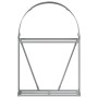 Galvanized steel firewood rack in anthracite grey, 80x45x120 cm. by , Firewood bags and holders - Ref: Foro24-364559, Price: ...