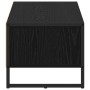 Gabinete de TV Roble Negro 100 x 36.5 x 30.5 cm