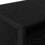 Gabinete de TV Roble Negro 100 x 36.5 x 30.5 cm