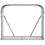 Brauner Holzhalter aus verzinktem Stahl 120x45x100 cm von , Brennholztaschen und -halter - Ref: Foro24-364573, Preis: 52,39 €...