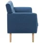 3-seater sofa upholstered in blue fabric 172x70x82 cm by vidaXL, Sofas - Ref: Foro24-247130, Price: 302,14 €, Discount: %