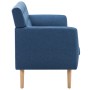 3-Sitzer-Sofa, gepolstert mit blauem Stoff, 172 x 70 x 82 cm von vidaXL, Sofas - Ref: Foro24-247130, Preis: 327,41 €, Rabatt: %