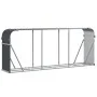 Galvanized steel anthracite gray firewood rack 234x45x100 cm by , Firewood bags and holders - Ref: Foro24-364565, Price: 69,6...