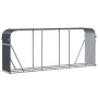 Leñero de acero galvanizado gris antracita 234x45x100 cm de , Bolsas y soportes de leña - Ref: Foro24-364565, Precio: 70,05 €...