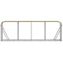 Light brown galvanized steel firewood rack 300x45x100 cm by , Firewood bags and holders - Ref: Foro24-364586, Price: 78,65 €,...