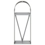 Leñero de acero galvanizado marrón 40x45x100 cm de , Bolsas y soportes de leña - Ref: Foro24-364567, Precio: 50,30 €, Descuen...