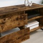 Gabinete de TV con cajón Roble Humo 100 x 36 x 49,5 cm