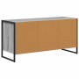 Gabinete de TV con cajón Gris Sonoma 100 x 36 x 49,5 cm en Muebles TV | Comprar online en Foro24