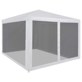 Carpa de celebraciones con 4 paredes de malla 3x3 m de vidaXL, Carpas y cenadores - Ref: Foro24-45108, Precio: 70,93 €, Descu...