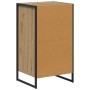 Vitrina Roble Artesanal 81 x 36 x 150.5 cm Madera contrachapada