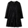 Langarm-Kinderkleid schwarz 128 von , Kinderkleider - Ref: Foro24-14885, Preis: 15,92 €, Rabatt: %