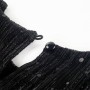 Long-sleeved black children's dress size 128 by , Children's dresses - Ref: Foro24-14885, Price: 16,08 €, Discount: %