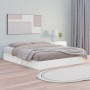 Super-King-Size-Bettgestell aus weißem Massivholz, 180 x 200 cm von , Betten und Lattenroste - Ref: Foro24-820662, Preis: 173...