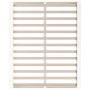 Super-King-Size-Bettgestell aus weißem Massivholz, 180 x 200 cm von , Betten und Lattenroste - Ref: Foro24-820662, Preis: 173...