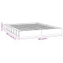 Super-King-Size-Bettgestell aus weißem Massivholz, 180 x 200 cm von , Betten und Lattenroste - Ref: Foro24-820662, Preis: 173...