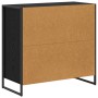 Vitrina Roble Negro 79 x 36 x 75.5 cm Madera contrachapada