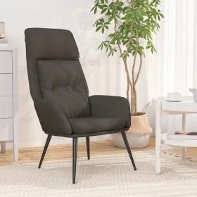 Dunkelgrauer Relaxsessel aus Wildlederimitat von , Sessel - Ref: Foro24-341282, Preis: 94,88 €, Rabatt: %