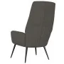 Sillón de relax de piel de ante sintética gris oscuro de , Sillones - Ref: Foro24-341282, Precio: 94,88 €, Descuento: %
