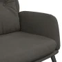 Sillón de relax de piel de ante sintética gris oscuro de , Sillones - Ref: Foro24-341282, Precio: 94,88 €, Descuento: %