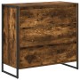 Vitrina Roble Humo 79 x 36 x 75.5 cm Madera contrachapada