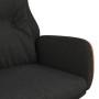 Entspannungssessel aus schwarzem Stoff und PVC von , Sessel - Ref: Foro24-341307, Preis: 107,00 €, Rabatt: %