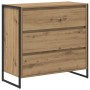 Vitrina Roble Artesanal 79 x 36 x 75.5 cm Madera contrachapada