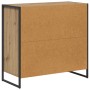 Vitrina Roble Artesanal 79 x 36 x 75.5 cm Madera contrachapada