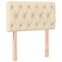 Cream fabric headboard 80x7x78/88 cm by , Headboards and footboards - Ref: Foro24-346303, Price: 44,44 €, Discount: %