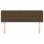 Headboards 2 units of dark brown fabric 80x7x78/88 cm by , Headboards and footboards - Ref: Foro24-346357, Price: 82,35 €, Di...
