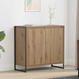 Armario auxiliar Roble Artesanal 79 x 36 x 75 cm en Aparadores | Comprar online en Foro24