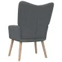 Dunkelgrauer Stoff-Entspannungssessel mit Fußstütze von , Sessel - Ref: Foro24-327931, Preis: 140,87 €, Rabatt: %