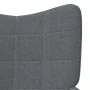 Dark Gray Fabric Relaxation Chair with Footrest by , Armchairs - Ref: Foro24-327931, Price: 140,87 €, Discount: %