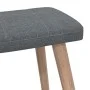 Dark Gray Fabric Relaxation Chair with Footrest by , Armchairs - Ref: Foro24-327931, Price: 140,87 €, Discount: %