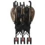 Taupegrauer Doppelwagen aus Stahl von vidaXL, Kinderwagen - Ref: Foro24-10237, Preis: 208,37 €, Rabatt: %