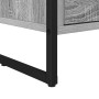 Gabinete de TV con cajón Gris Sonoma 100 x 36 x 49.5 cm