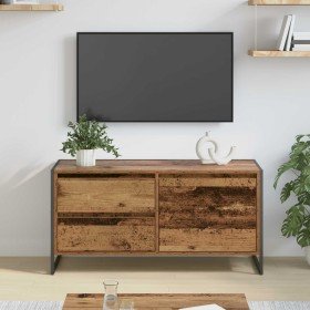 Gabinete de TV con cajón Madera Vieja 100 x 36 x 49.5 cm en Muebles TV | Comprar online en Foro24