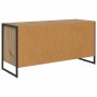 Gabinete de TV con cajón Roble Artesanal 100 x 36 x 49.5 cm
