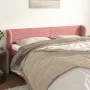 Cabecero de terciopelo rosa 163x23x78/88 cm de , Cabeceros y pies de cama - Ref: Foro24-3117343, Precio: 64,06 €, Descuento: %