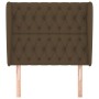 Headboard with light gray fabric ears 103x23x118/128 cm by , Headboards and footboards - Ref: Foro24-3118285, Price: 107,88 €...