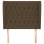 Headboard with light gray fabric ears 103x23x118/128 cm by , Headboards and footboards - Ref: Foro24-3118285, Price: 106,09 €...