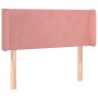 Cabecero de terciopelo rosa 93x16x78/88 cm de , Cabeceros y pies de cama - Ref: Foro24-3118529, Precio: 53,12 €, Descuento: %