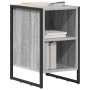Mesa de Noche 2 pcs Gris Sonoma 39.5 x 30 x 50 cm