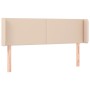 Kopfteil aus Cappuccino-Kunstleder, 147 x 16 x 78/88 cm von , Kopf- und Fußteile - Ref: Foro24-3118583, Preis: 61,55 €, Rabat...