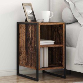 Mesa de Noche Madera Vieja 39.5 x 30 x 50 cm en Mesitas de noche | Comprar online en Foro24